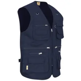 Tugela Sleeveless Navy Side